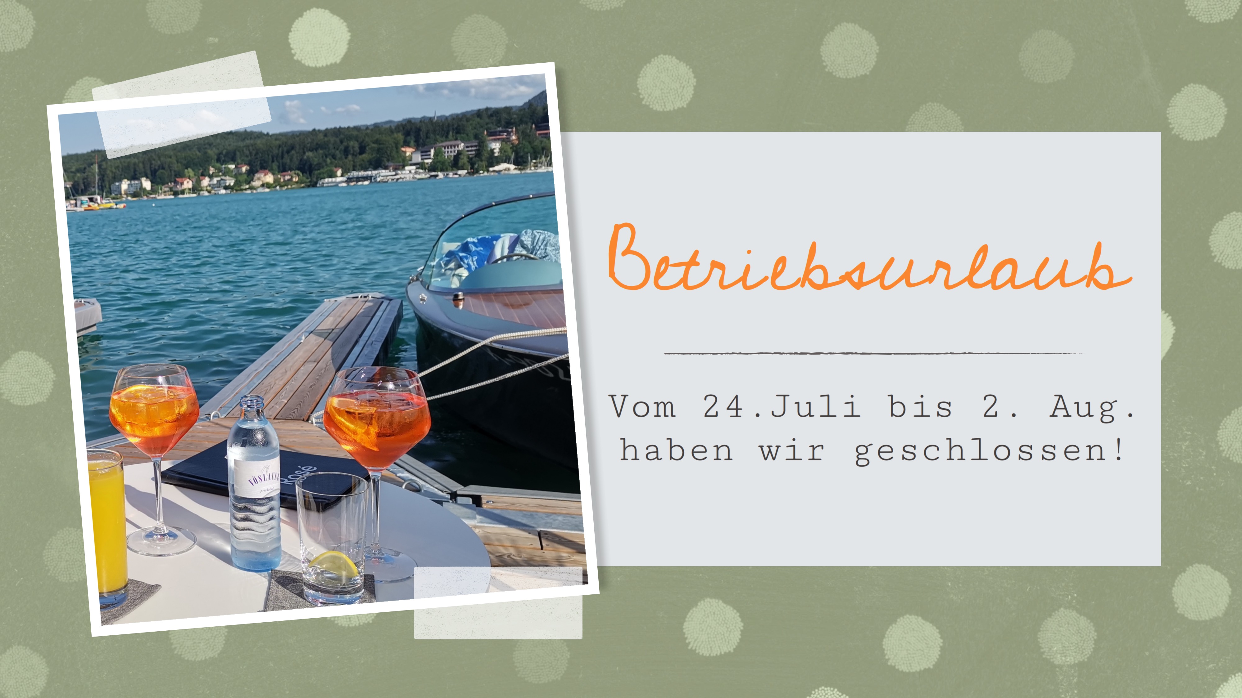 Betriebsurlaub